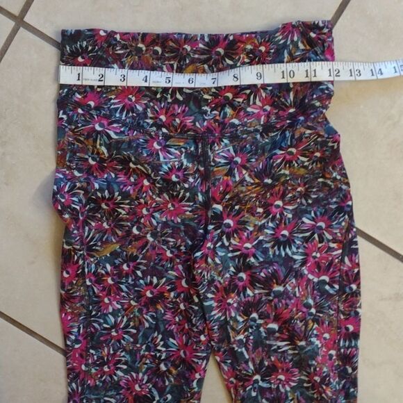Lululemon Base Pace Leggings High-rise Running Tight Floral Electric Multi 6 - Picture 3 of 13